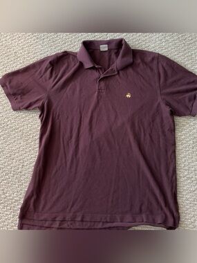 Brooks Brothers 346 Original Fit Polo – Burgundy